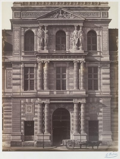 Biblioteca Imperiale del Louvre da Edouard Denis Baldus